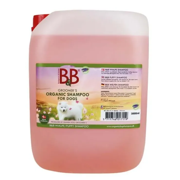 B&B Puppy Shampoo | Økologisk hvalpeshampoo