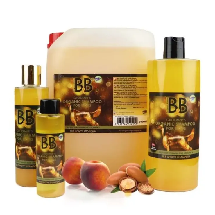 B&B Show shampoo | Økologisk hundeshampoo