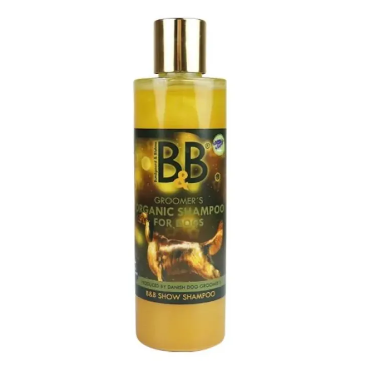 B&B Show shampoo | Økologisk hundeshampoo