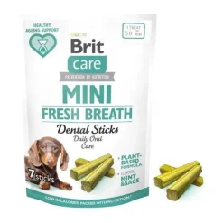 Brit Care Dog Mini Dental Sticks, Fresh Breath | 120g