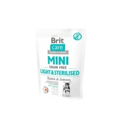 Brit Care Mini Grain Free Adult - Light & Steriliseret | Tørfoder