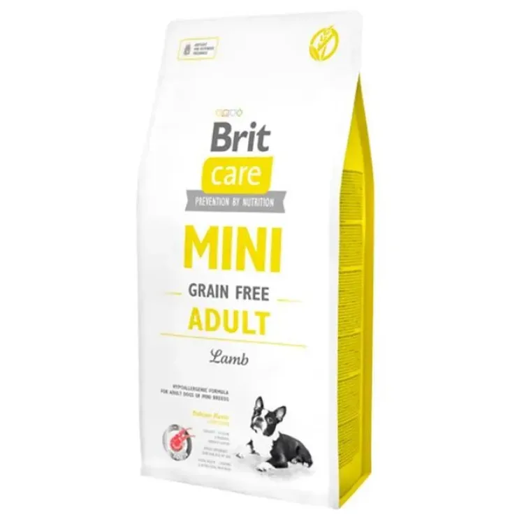 Brit Care Mini Grain Free Adult - Lamb | Tørfoder