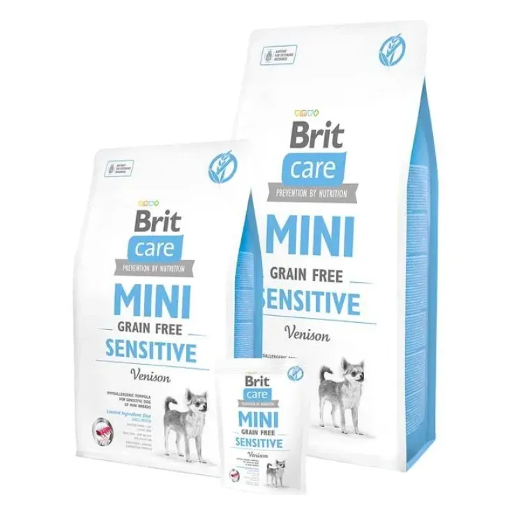 Brit Care Mini Grain Free Adult - Sensitive | Tørfoder