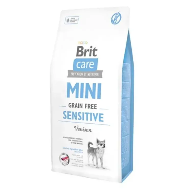 Brit Care Mini Grain Free Adult - Sensitive | Tørfoder