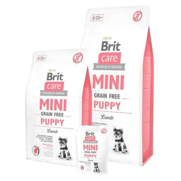 Brit Care Mini Grain Free Puppy - Lamb | Tørfoder