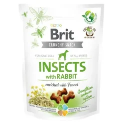 Brit Crunchy Snack, Insects With Rabbit | 200g