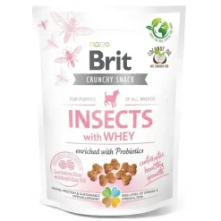 Brit Crunchy Snack Puppy, Insects With Whey | 200g