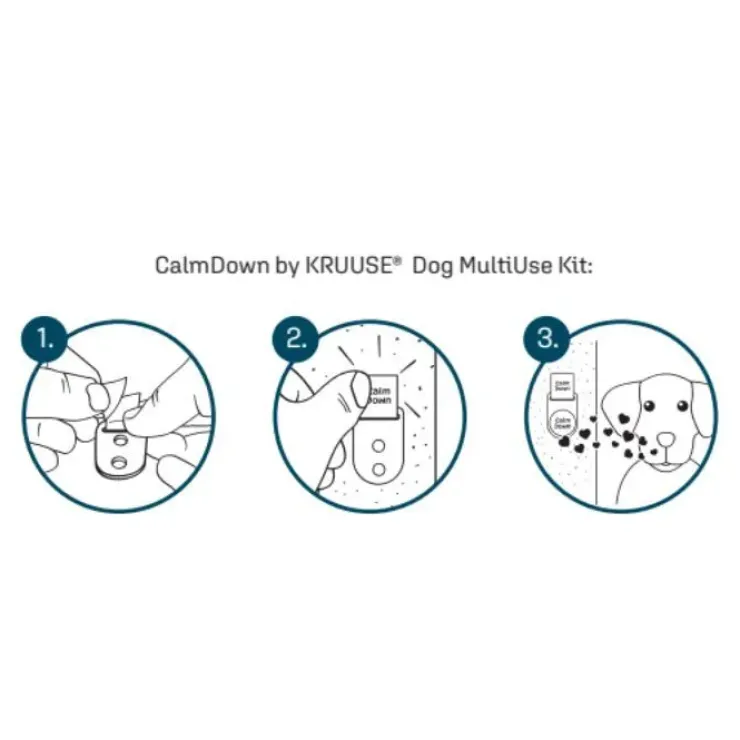 CalmDown by KRUUSE® Beroligende knap med multifunktionel knapholder