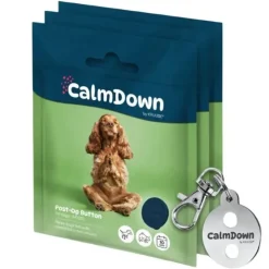 CalmDown by KRUUSE® Hundetegn m. beroligende knap