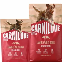 Carnilove Active Dog Lamb & Wild Boar, Adult All Breeds | Tørfoder