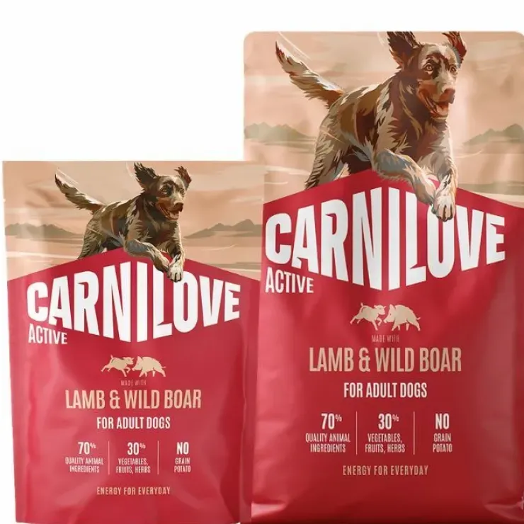Carnilove Active Dog Lamb & Wild Boar, Adult All Breeds | Tørfoder