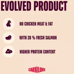 Carnilove Active Dog Salmon & Turkey, Adult All Breeds | Tørfoder