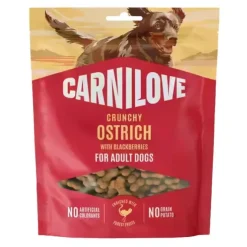 Carnilove Crunchy Snack, Ostrich with Blackberries | 200g
