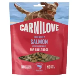 Carnilove Crunchy Snack, Salmon with Blueberries | 200g