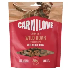 Carnilove Crunchy Snack, Wild Boar with Rosehips | 200g