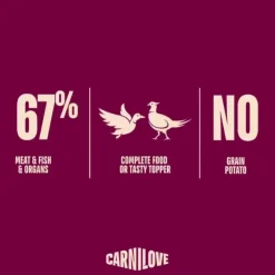 Carnilove Dog Can Paté, Duck & Pheasant | 400g