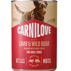 Carnilove Dog Can Paté, Lamb & Wild Boar | 400g