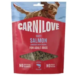 Carnilove Soft Snack, Salmon with Thyme, Small Bites | 200g