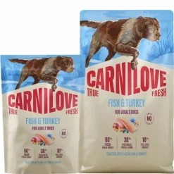 Carnilove True Fresh Dog Fish & Turkey, Adult All Breeds | Tørfoder