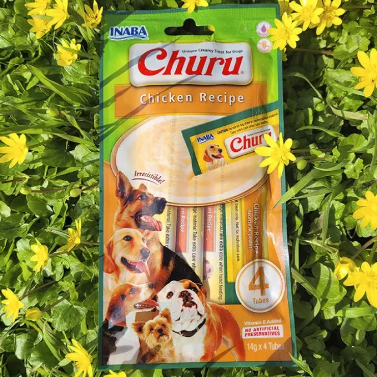 Churu Creamy Treat til hund | 4x 14g