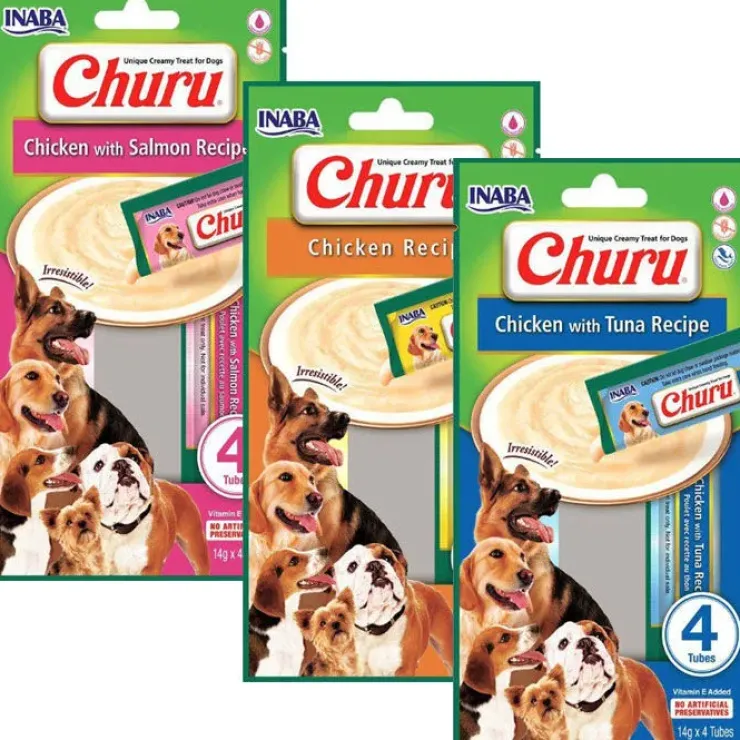 Churu Creamy Treat til hund | 4x 14g
