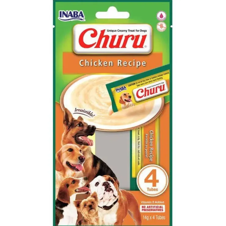 Churu Creamy Treat til hund | 4x 14g