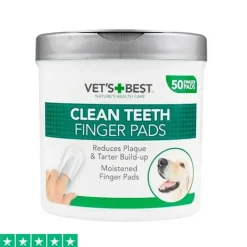 Clean Teeth Finger Pads | Vet's Best