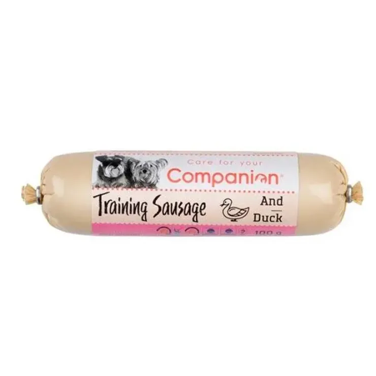Companion Training Sausage | Skærefaste Pølser | 100g