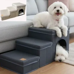 Doglemi Hundetrappe m. hule og små rum