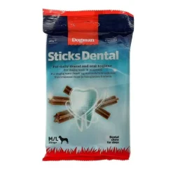 Dogman Dental Sticks M/L | Fra 7 stk | OUTLET