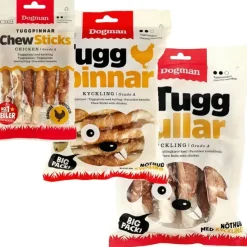 Dogman Tyggepinde med kylling | Fra 75g