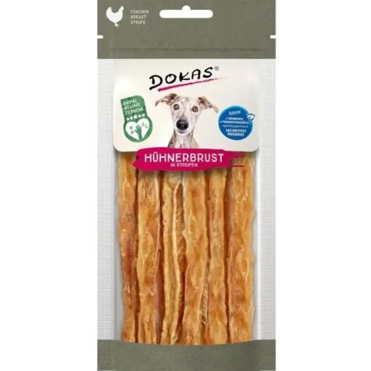 Dokas Kyllingebryststrimler | 50g