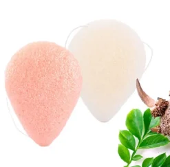 Dråbeformet Konjac svamp pet | 100% naturlig