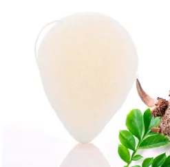 Dråbeformet Konjac svamp pet | 100% naturlig