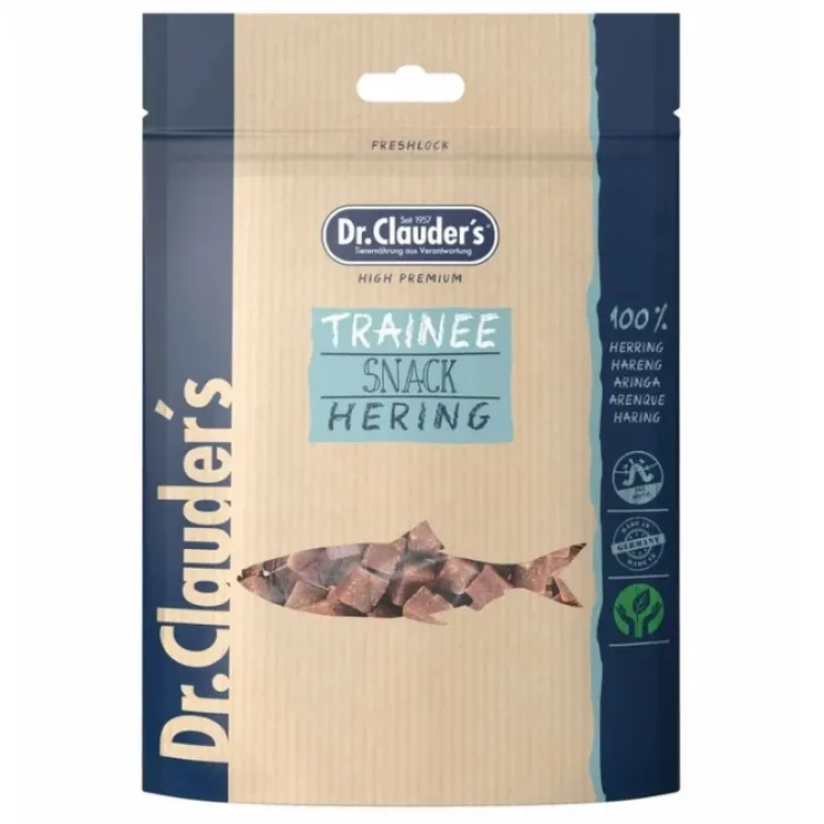 Dr. Clauder's Trainee hundegodbidder | Sild 80g.