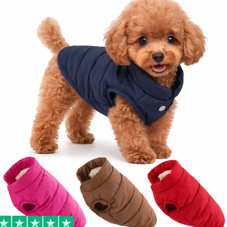 Dynevest med fleecefor | OUTLET