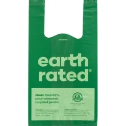 Earth Rated Miljøvenlige pølleposer m. håndtag, 120stk