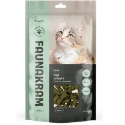 Faunakram Cat Pillows with Chicken & Seaweed | 100g
