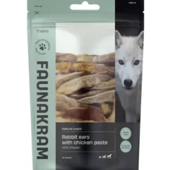 Faunakram Rabbit Ears with Chicken | 500g