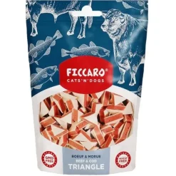 Ficcaro Beef & Cod triangle | 100g