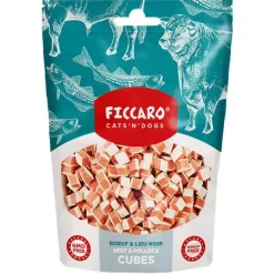 Ficcaro Beef & Pollock Cubes | 100g