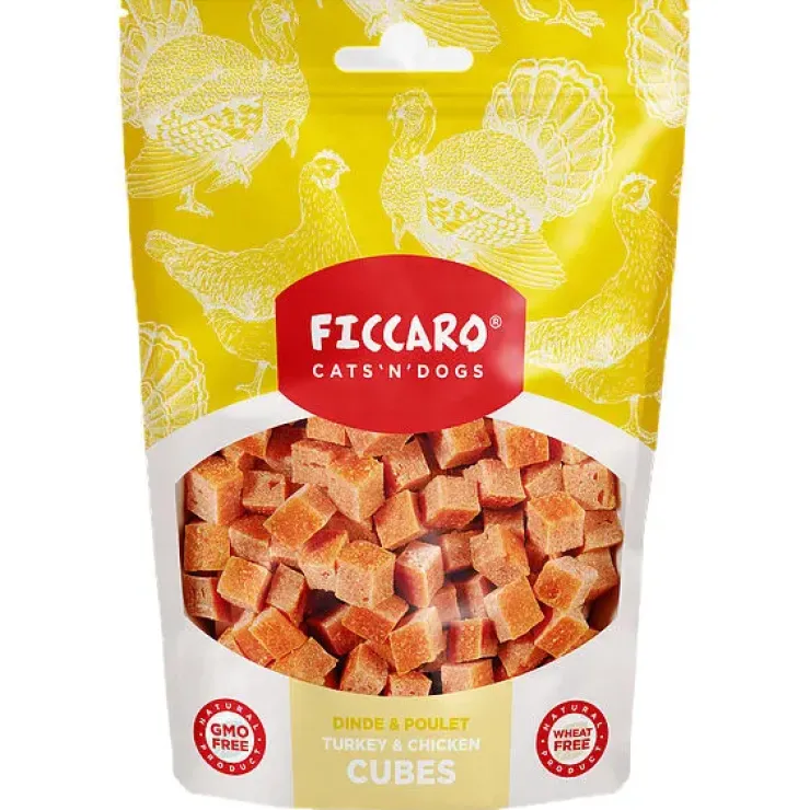 Ficcaro Turkey & Chicken Cubes | 100g