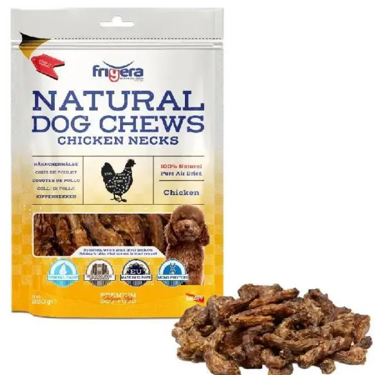 Frigera Natural Dog Chews Kyllingehals | 250g
