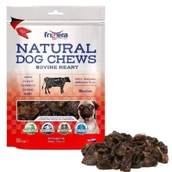 Frigera Natural Dog Chews Oksehjerter | 250g