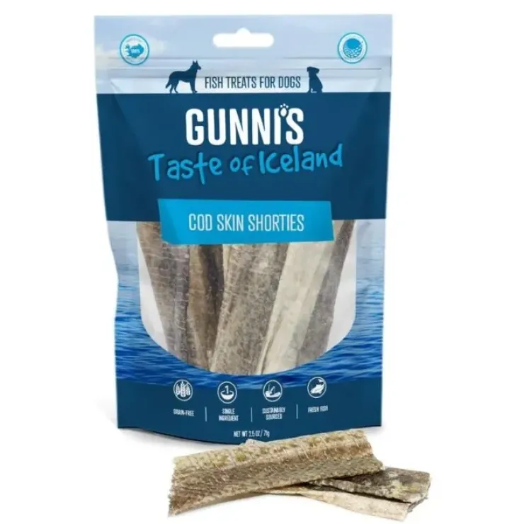 Gunnis Strimler med Torskeskind