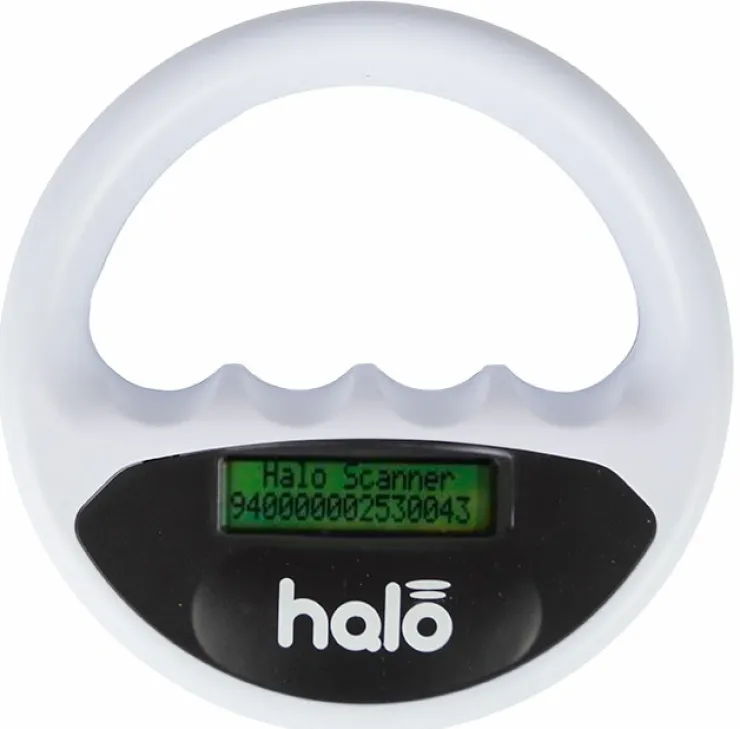 halo | Microchip-scanner m. temperaturaflæsning