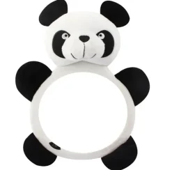 Hvalpespejl i plysbamse