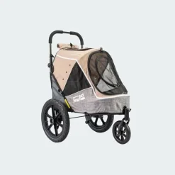 Innopet Sporty Evolution hundeklapvogn og cykelvogn i et