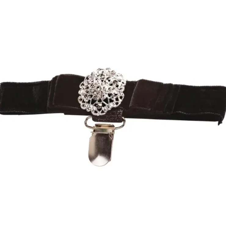 Jewelled Velvet Nummerholder DC