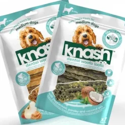 Knash Dental Woofa Loofa | Kokos eller Æble 7 stk